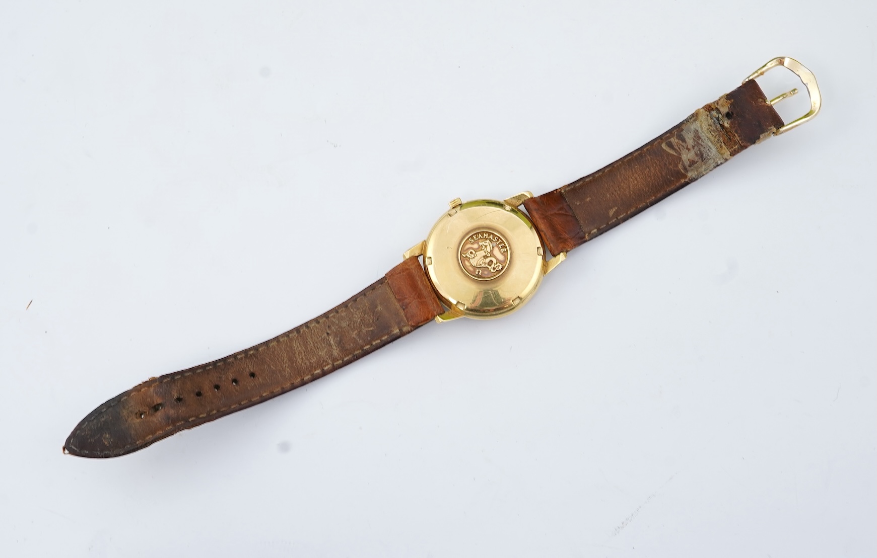 A gentleman's 1960's 18ct gold Omega Seamaster Automatic wrist watch
